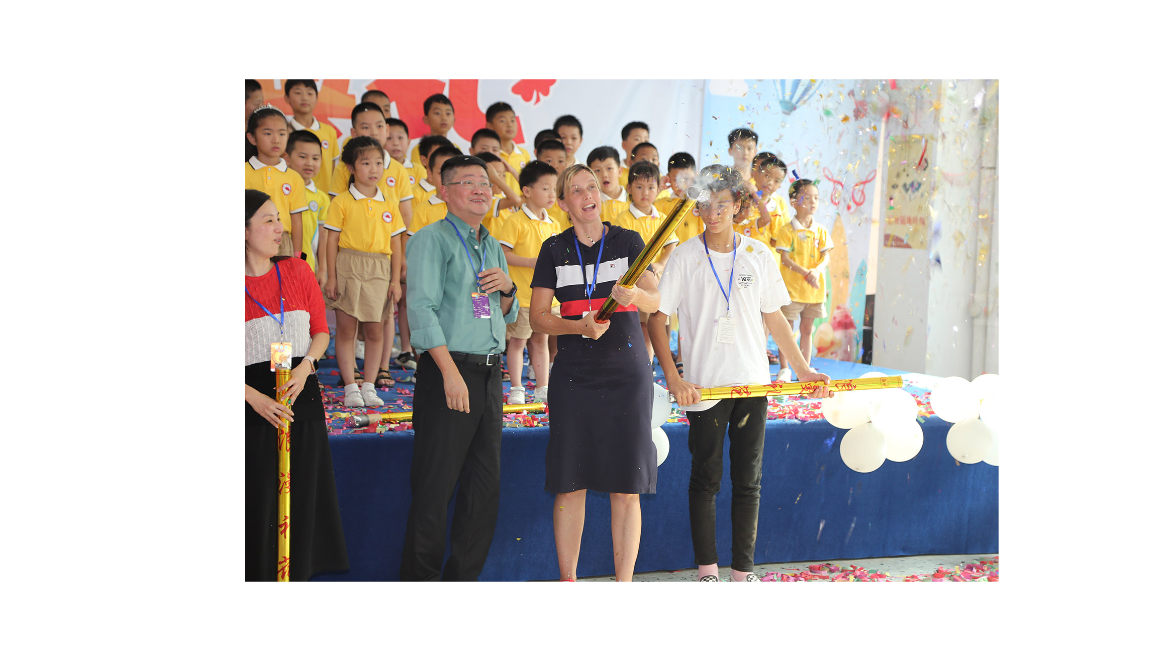 Celebrating the opening of a new CFS in a factory in South China in 2019