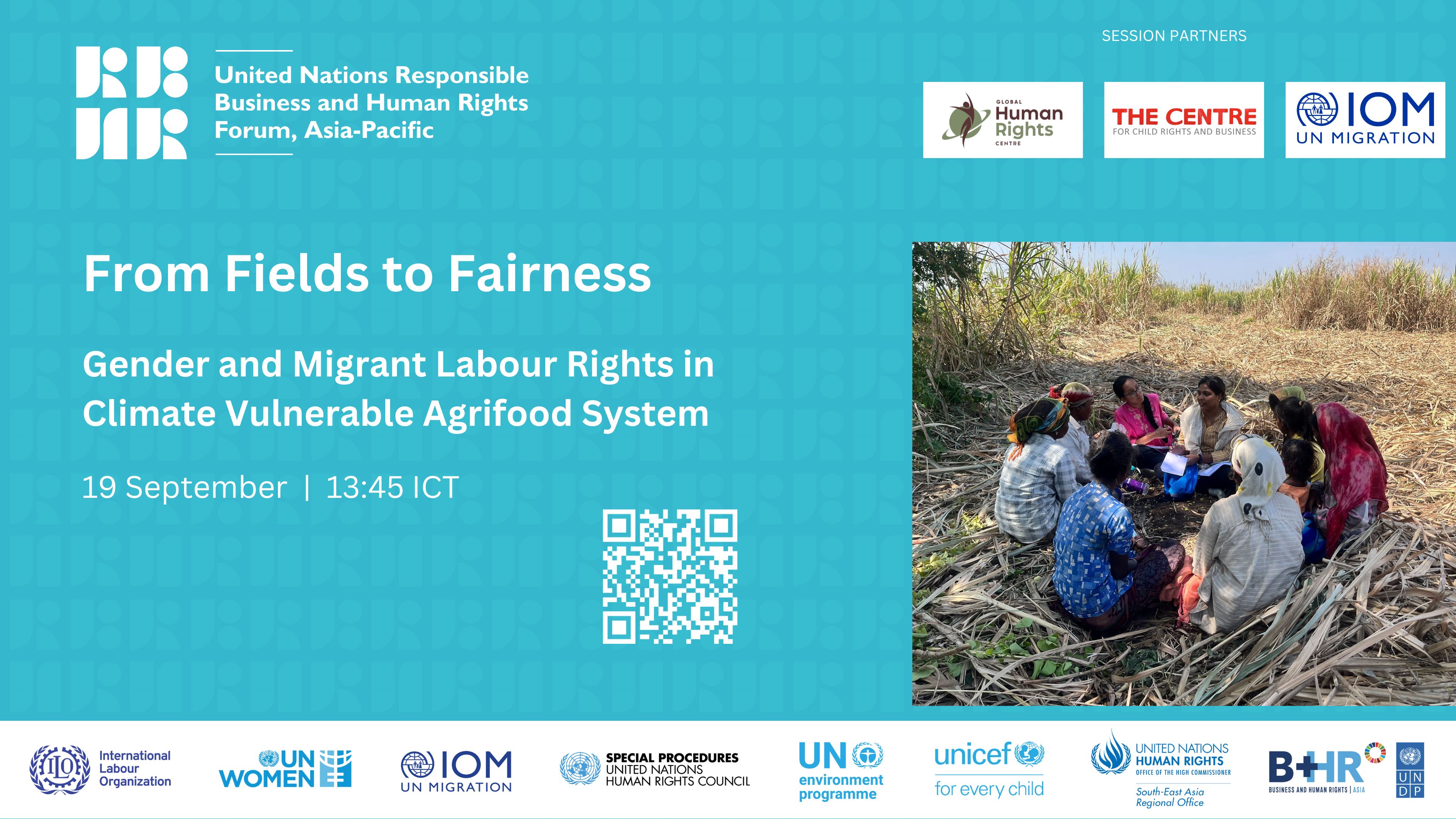 Join our Session on Migrant Labour Rights in Climate-Vulnerable Agrifood Systems at the 2025 UN RBHR Forum | Sep 19, 2025 | Bangkok