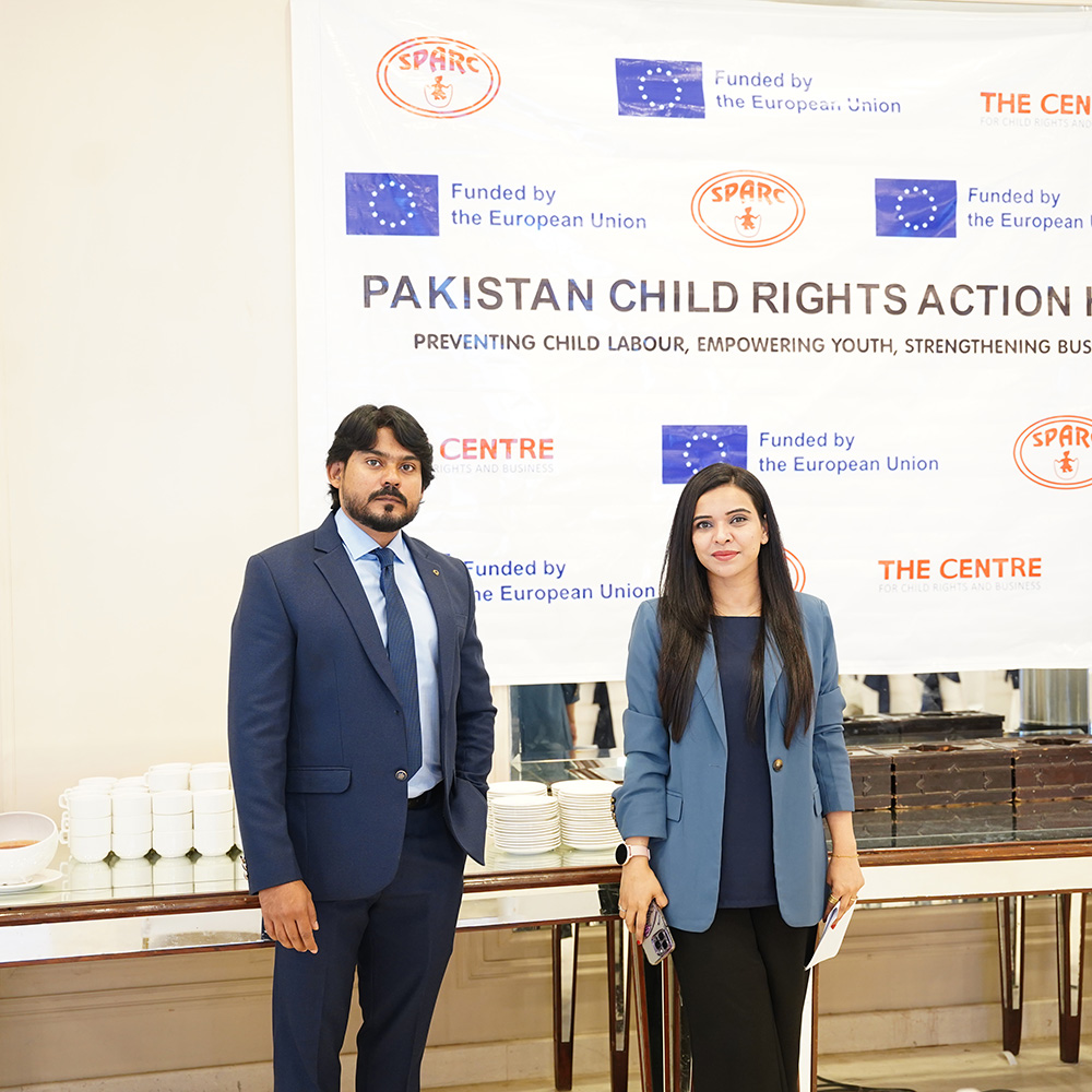 At the launch of the Child Rights Action Hub in Multan, Pakistan in 2025